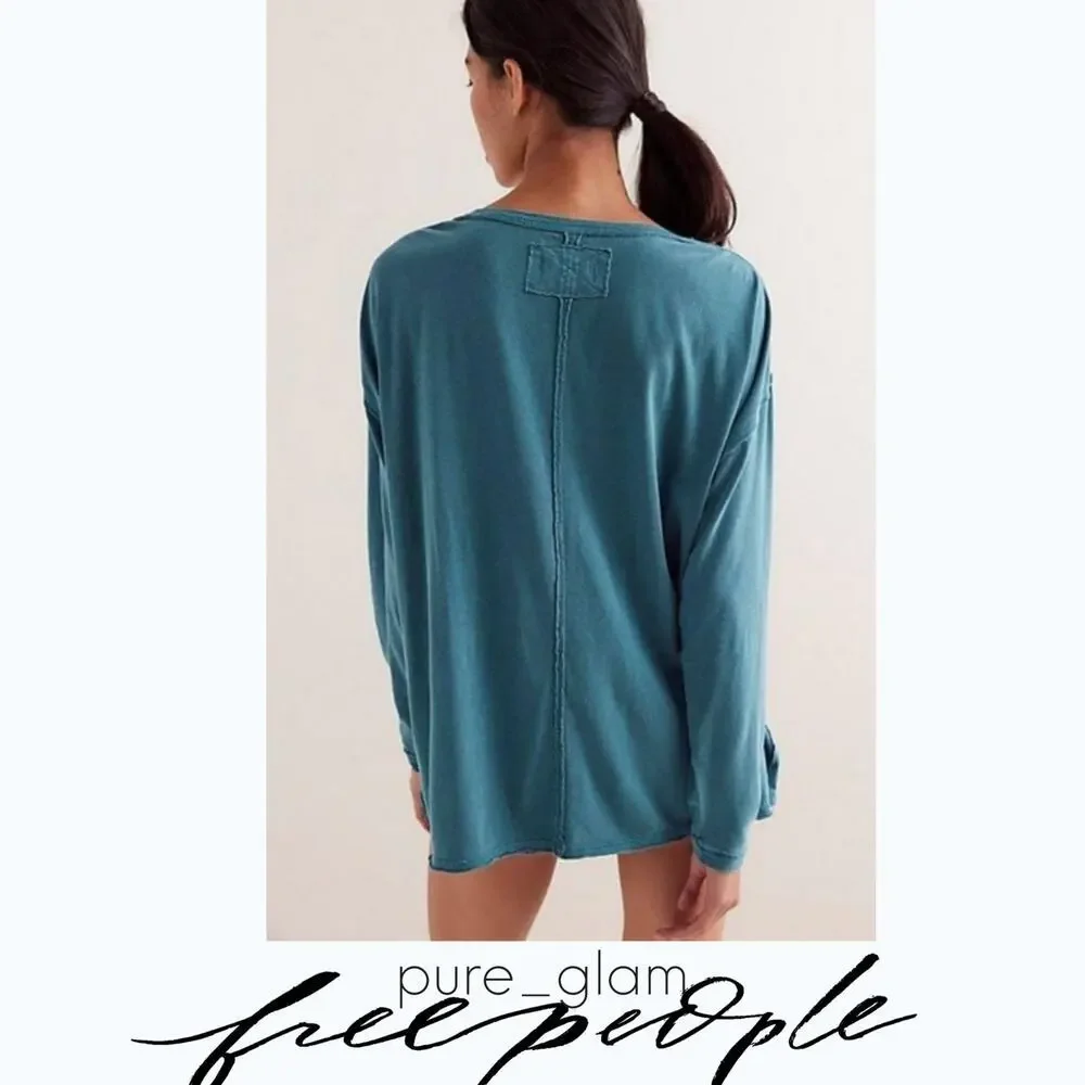 Free People tee relaxed shirt